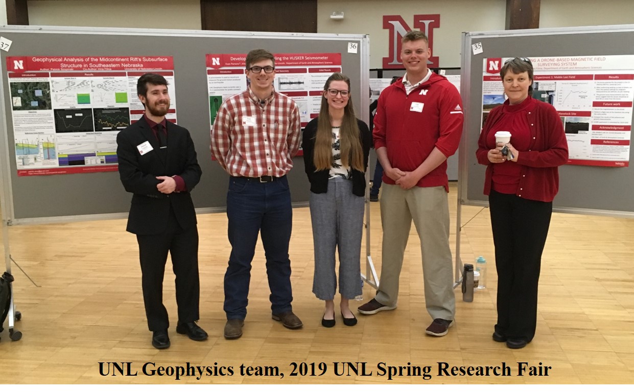 Geophysics team spring 2019