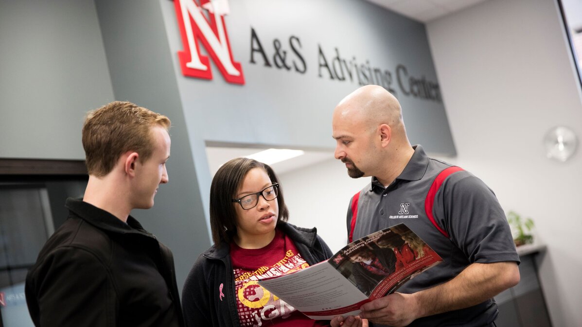 People in the Academic and Career Advising Center