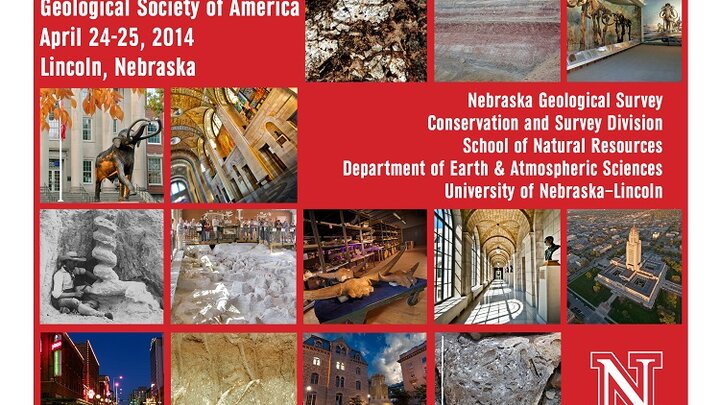 The north-central section meeting of the Geological Society of America will take place on April 24-25 in Lincoln. Several representatives from UNL's School of Natural Resources and the Conservation and Survey Division are involved with the two-day event.